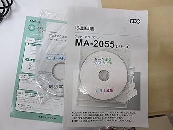 レジ☆TEC☆動作確認済み☆スキャナー付き TOSHIBA 東芝テック MA-2055-V2-R ホワイト POSレジスター